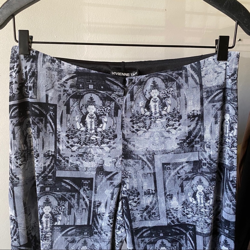 Vintage Vivienne Tam Buddha mesh pants